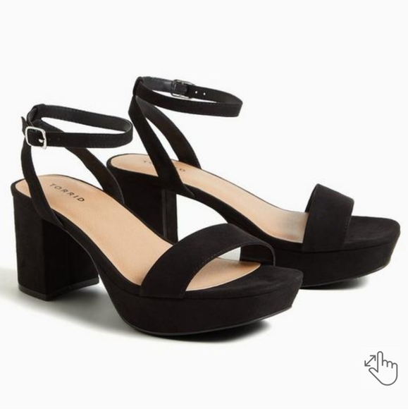 Platform Block Heel Sandal - Picture 1 of 3